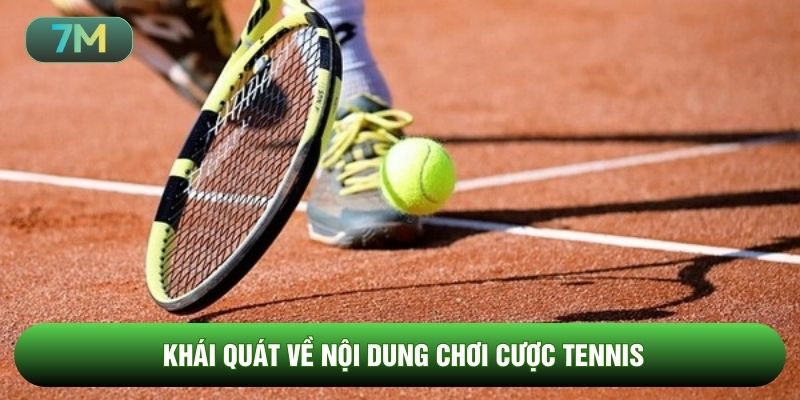 Khái quát về nội dung chơi cược tennis
