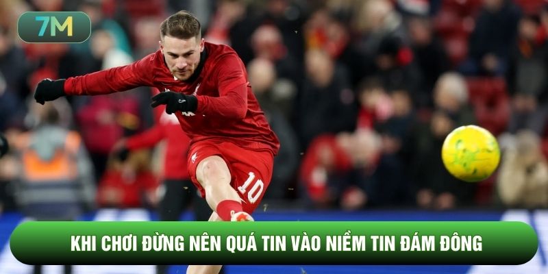 Khi chơi đừng nên quá tin vào niềm tin đám đông