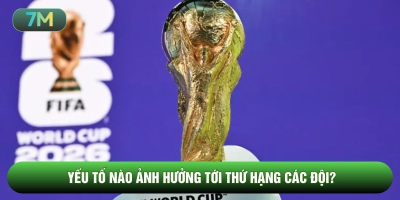Yếu tố nào ảnh hưởng tới thứ hạng các đội?